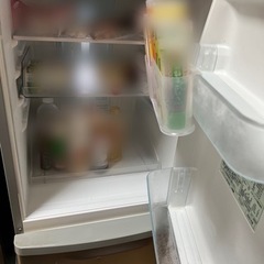 【お譲りします】Panasonic製冷蔵庫1〜2人用　おまけ付きの画像