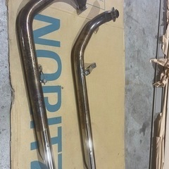 エリミネーター250v UｰCP スラッシュカットマフラー