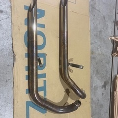 エリミネーター250v UｰCP スラッシュカットマフラー