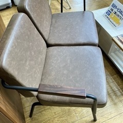 【値下げしました】noce 二人掛けソファ ソファNC779 2人掛け【送料・開梱設置無料】 ブラック/ナチュラル