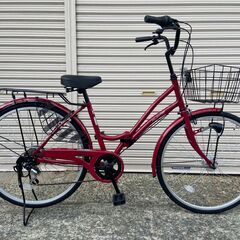新品★未使用　ママチャリ　オートライト　 26インチ　シマノ製6...