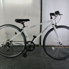 C995　★14800円★整備済み スポーツ中古自転車 【クロスバイク　白　38ｃｍ】