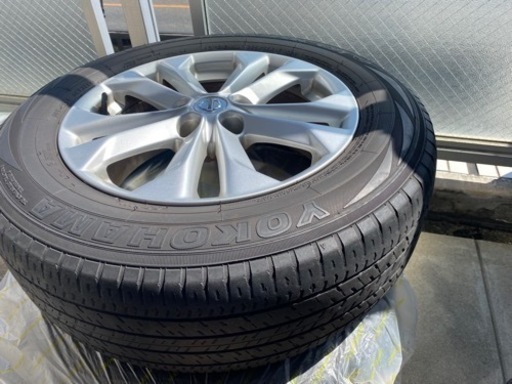 エクストレイルT32 純正17インチタイヤ&ホイールセット