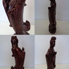 木製 木彫 観音菩薩立像 観音菩薩像 観音様 仏像 彫刻 木像 木製 木彫 観音菩薩立像 観音菩薩像 観音様 仏像 彫刻 木像