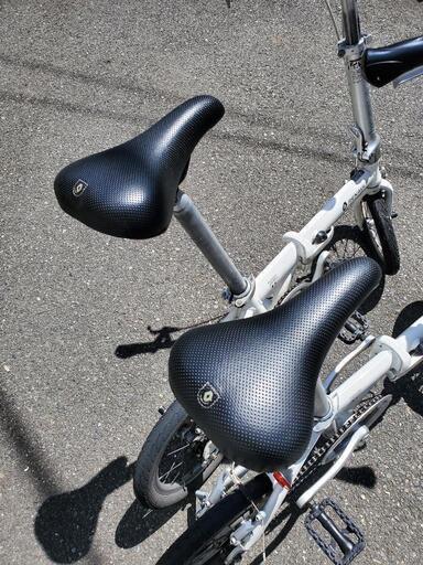 ルノー　折りたたみ自転車　緑　中古 2台セット RENAULT折りたたみ自転車 中古 (断食YOGA) さくら夙川