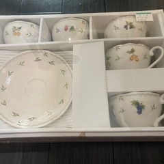 カップ&ソーサー　HOYA
