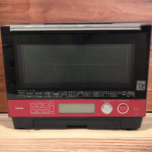 23K403 ジ6 TOSHIBA 東芝 過熱水蒸気 オーブンレンジ 石窯ドーム ER-JZ5000 2018年製 中古