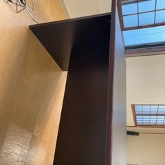 【決まりました】大型事務机です。PCの作業に使ってました。の画像