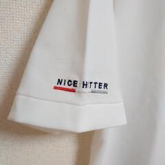 NiceHitter メンズ 軽量 半袖 シャツ 衿付ポロシャツ ホワイト 白の画像