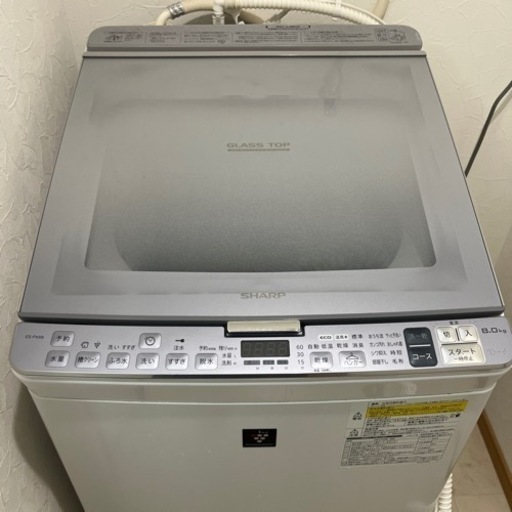 洗濯機　SHARP ES-PX8B