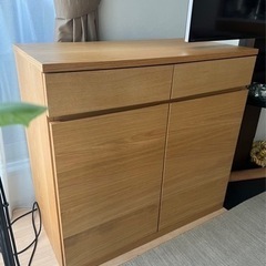 無印良品キャビネットの画像