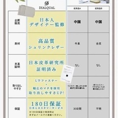s33 ☆[DIALQUAL] 小銭入れ カードケース 薄型 【本革証明】本革の画像