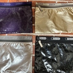 未使用品✳︎レスポ　付属ポーチ４個セット