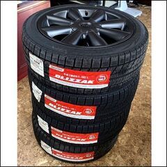 ミニクロスオーバー R60型 純正18インチアルミ+スタッドレス4本セット 225/45R18 ブリヂストン VRX 