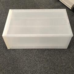 収納ケース 白の画像
