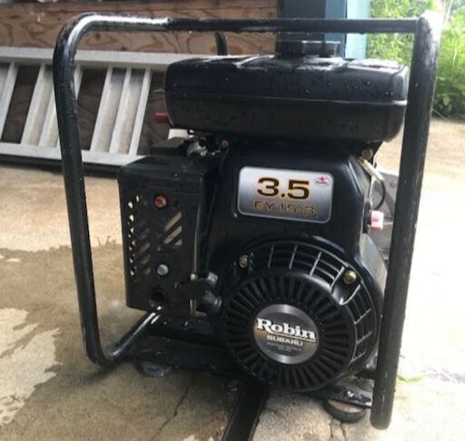 工進(KOSHIN) ハイデルスポンプ KR-50 エンジンポンプ / RobinエンジンKY15-3D