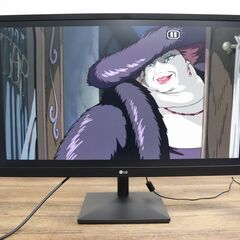 【ジモ取引終了10/15】≪J1054+ジ≫通電OK LG/エルジー モニター 27EA430V-B 液晶モニタ/ディスプレイ 2020年製 27インチ ブラック 電源ケーブル付き  の画像