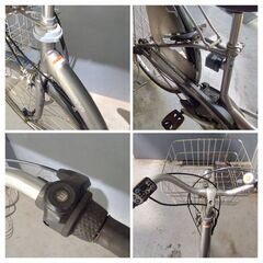 新品バッテリー付★電動アシスト自転車★ヤマハPAS ナチュラM★訳ありの画像