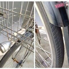 新品バッテリー付★電動アシスト自転車★ヤマハPAS ナチュラM★訳ありの画像