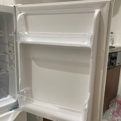 YAMAZEN2ドア冷凍冷蔵庫106L右開き474×495×1130の画像