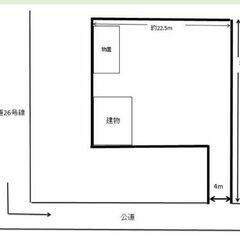 ★貸土地★   泉南郡岬町淡輪　121坪　 #資材置き場　＃トラ...