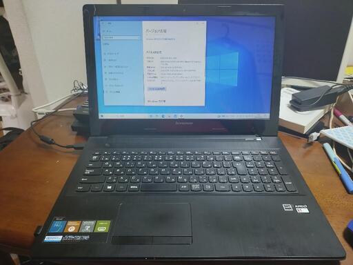 Lenovo G40 動きますが、ジャンク扱いとします。
