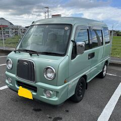 旧車　サンバーディアスワゴン660cc　3AT　エアコン・パワステ付
