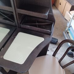 照明付きドレッサーの画像