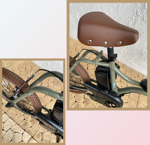 電動自転車 HW　パナソニック　イーゼット　EZ　泥よけなし　２０インチ
