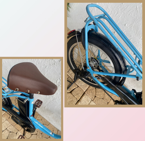 KD 電動自転車 ルイガノ パナソニック製モーター　前２０インチ／後ろ１８インチ