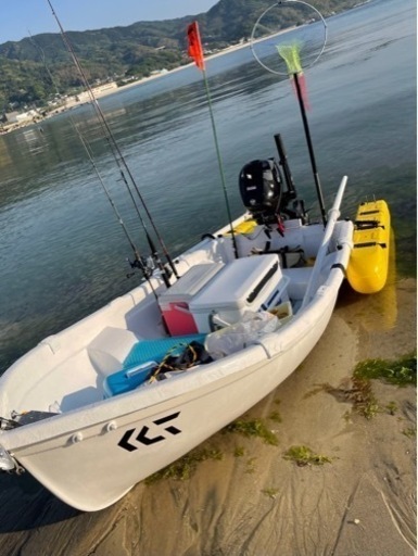 トウハツ二馬力ミニボート　二人乗り