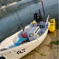 トウハツ二馬力ミニボート　二人乗り