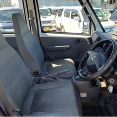 総額19.8万円 三菱 ミニキャブ CD 車検2年付き 機関良好 8万キロ台 ハイルーフ 純正ラジオの画像