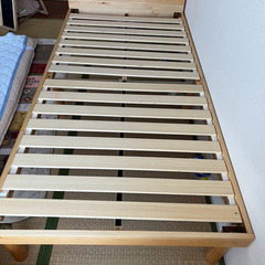 ベッド　シングル　コンセント付きの画像