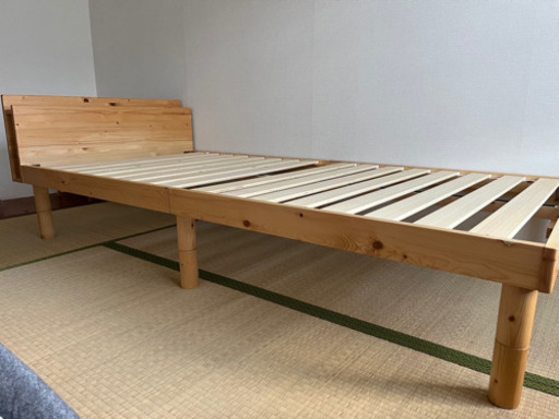 ベッド　シングル　コンセント付き