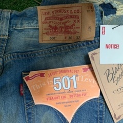 新品タグ付きLevi's リーバイス　キムタク　ジーンズ　08501 の画像