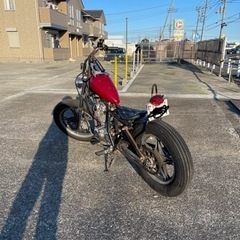 スズキ　グラストラッカー　250 リジット ラッド仕様（検　TW200 TW225 FTR チョッパー　リジットの画像
