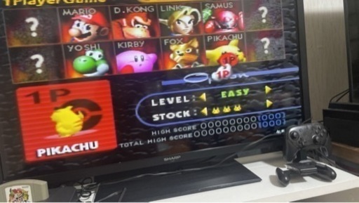 ニンテンドー64動作確認済み