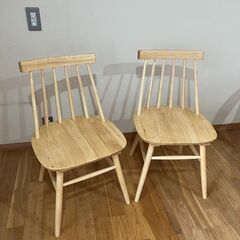 2脚セット ウィンザーチェア　定価2万円の画像