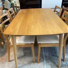 大塚家具 ダイニングテーブル5点セット