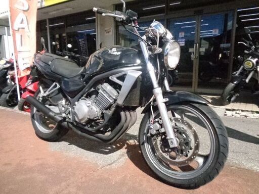 NO.4770　バリオス（ＢＡＬＩＵＳ）　水冷４サイクル１６バルブ４気筒２５０ｃｃ　ショート管　アップハンドル　ブラック　☆彡