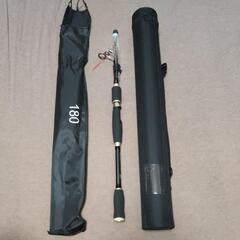 未使用 釣り竿 コンパクトロッド パックロッド　スピニング 18...
