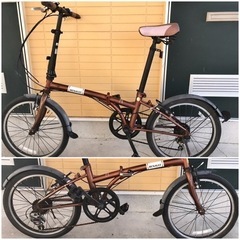 8/28(月)迄に引取り可能な方、表示価格から限定大幅値引きします‼️  RENAULT ルノー DAHON ダホン 折り畳み 自転車 ミニベロ クロス ロード マウンテンの画像