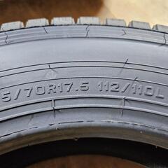 DUNLOP WINTERMAXX LT03 195/70R17.5 112/110LT 6本セット イボ残り ほぼ未使用 ダイナ トヨエース トラック等 a48の画像