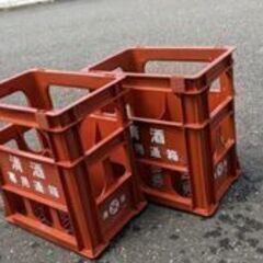 一升瓶の６本プラケース