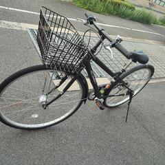 中古車 BIZ STREET ギアあり 黒い自転車