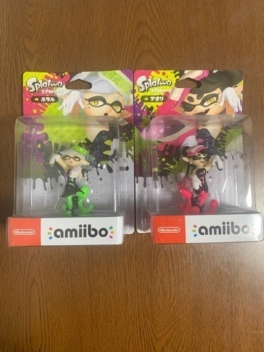 amiibo ホタル\u0026アオリ　未開封品