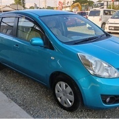 ニッサン ノート 2.2万km グレード15X ブルー H22 ...