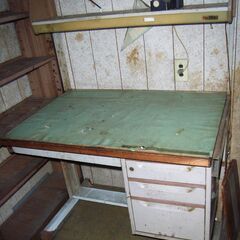 スチールデスク サビあり【詳細を読んでから問い合わせしてください】