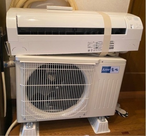【ほぼ新品】【2022年製】三菱エアコン　霧ヶ峰　エアコン・室外機